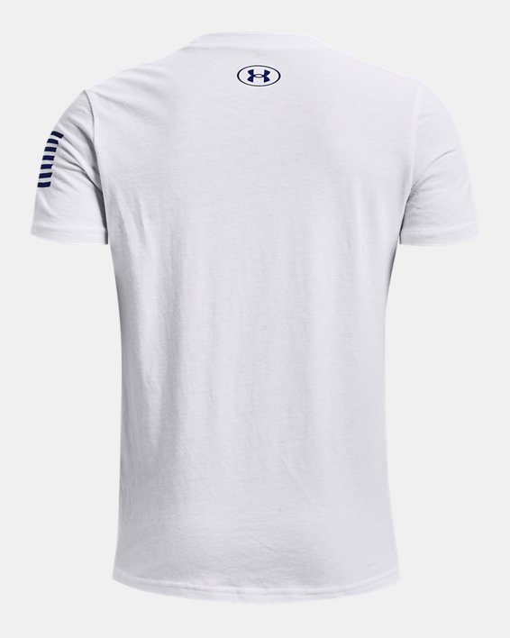 Boys' UA Freedom Fun T-Shirt, White, pdpMainDesktop image number 1